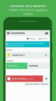 MyCarTracks android App screenshot 8